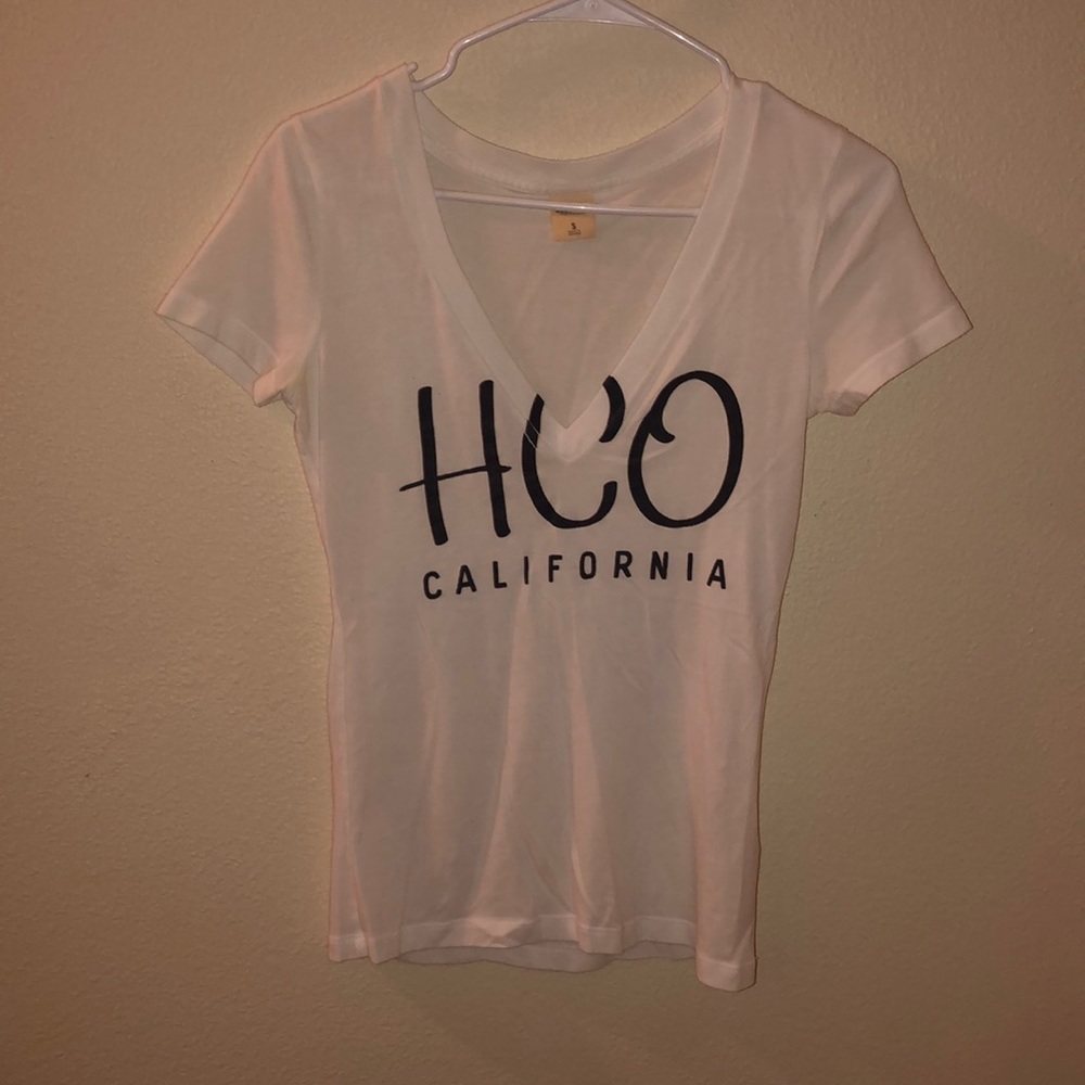 White Hollister shirt